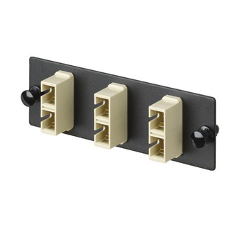 3 Port Opticom SC Fiber Optic Adapter Panel Duplex FAP3WEIDSCZ