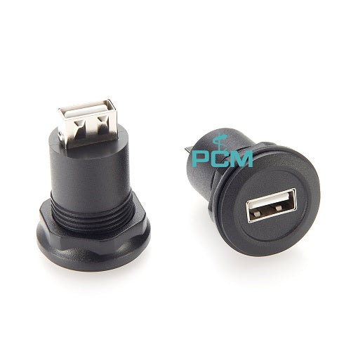USB2.0 A to A Panel Mount Cable PCM-0291 (Pack of 300)