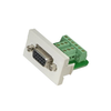 15 Pin Pan-Net VGA 1/3 Insert D-Sub Connector Circuit Board Mount CHD15HDSCWHY