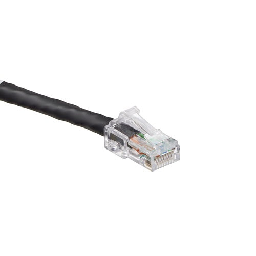 Cat 6 UTP Patch Cord 1 ft Black 6D460-1E