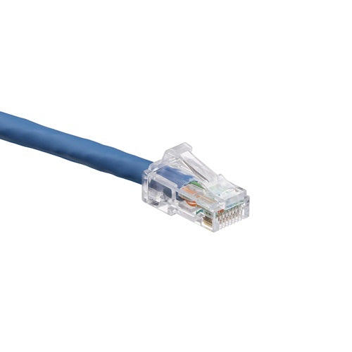 Cat 6 UTP Patch Cord 1 ft Blue 6D460-1L