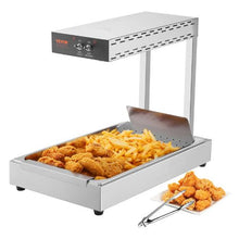 Electric 750W Food Heat Lamp Warmer for Fries & Snacks