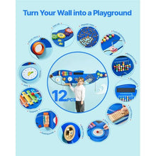 Orca Activity Wall Panel 12 Montessori Sensory Toys for Kids 3-12 Perfect for Toddler Playroom or Classroom
