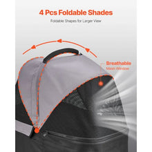 4 Wheels Dog Stroller With 35lbs Detachable Carrier GS302