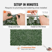 59" x 118" Greenery Ivy Fence with Mesh Backing & Strengthened Joints – Artificial Green Wall Screen Dark Green Backcloth JNF007