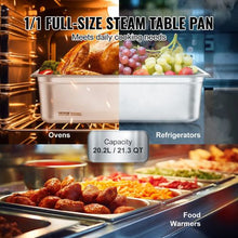 6-Inch Deep Commercial Table Pan For Catering Storage Food UCT8116-6 (Pack of 6)