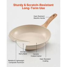 20/24/28 cm Aluminum Frying Pan Skillet for Kitchen (3 Piece)