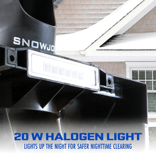 18 Inch 15A Electric Walk-Behind Single-Stage Snow Blower with Headlight