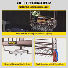 46.9 X 11.8 In Hanging Wine Glass Rack for Bar Cafe Kitchen XR-gy001