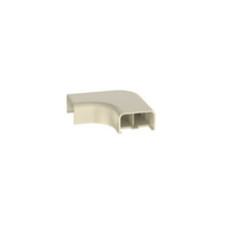 Surface Raceway Electric Ivory Right Angle Power Rated Fitting RAFX10EI-X (Pack of 10)