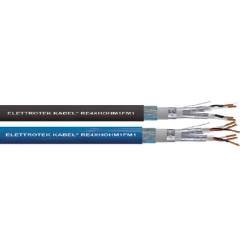 RE4XHOHM1FM1 Stranded BC Shield Individual Al Tape XLPE Armour LSOH Instrumentation Cable