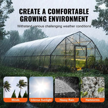 12 x 50 Inch 6 Mil Thickness Clear Greenhouse Film Polyethylene Film UV Resistant Greenhouse Plastic Sheeting Gardening YFSG1250