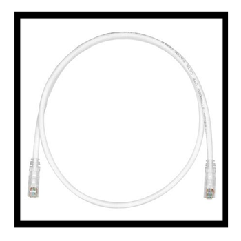 24 AWG Cat 6 UTP Copper 3M Patch Cord Off-White UTPSP3MY