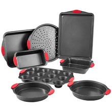 Carbon Steel Cookware Set for Baking Cookie Cake Muffin Bread (8 Pieces)