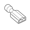 0.35 22-18 AWG Pan-Term Female Disconnect Nylon Insulated Expanded DNF18250FIBX-L (Pack of 50)
