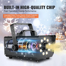 800W Snow Making Machine Handheld or Hanging Snow Maker with LED Lighting
