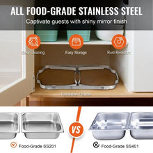 8-Qt Deep Table Pan For Catering Storage Food DT-C1014 (Pack of 4)