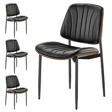 Modern Dining Room Accent Chairs for Dining Tables, Space-Saving Kitchen Table (Set of 4)