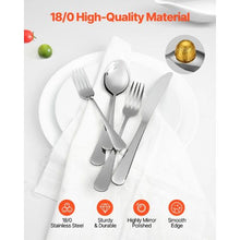 Silverware Set for Kitchen 1010-30P-S (30-Piece)