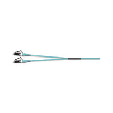 3 Meters Fiber Optic Jumper 2F Zipcord Riser Standard Aqua Jacket 505702T5120003M