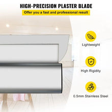 40 In Stainless Steel Drywall Skimming Blade for Sheetrock Drywall Gyprock Wall-Board DD40