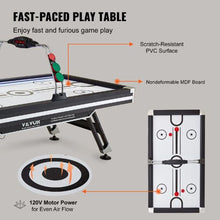 89" Air-Powered Hockey Table with Electronic Scoring for Game Room Family Home