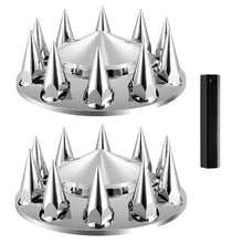 Wheel Covers for Semi Truck, ABS Electroplate Rust-Resistant Lug Nut Covers RL-LG004