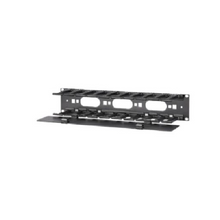 APC NETSHELTER CABLE MANAGEMENT, HORIZONTAL CABLE MANAGER, 2U, SINGLE SIDE WITH COVER, BLACK, 483 X 88 X 110 MM - AR8600A