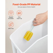 4.5Gal/20L X 2 Ingredient Storage Containe For  Kitchen Flour Bin F-8909X2( 2 PCS)