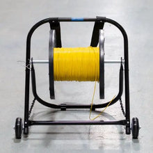 26" Wide Steel Cable Caddy with Wheels and Pull Strap CC-2726WS