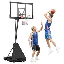 50 inch Portable Basketball Stand for Kids  Adults in Schools Parks Indoor & Outdoor Use