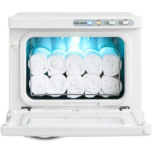 8L Spa Hot Towel Warmer Cabinet and 2in-1 Towel Warmer with Stainless Steel Rack with Holds up to 16 Towels