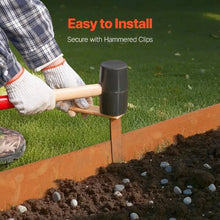 40 x 6 Inch Weather-Resistant Garden Edging Border Steel Landscape Edging B40X6in-6 (Pack of 6)