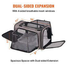 25 lbs Cat with Dog Carrier and Folding for Pet's JW-XB21212517(8A04CJ-C3