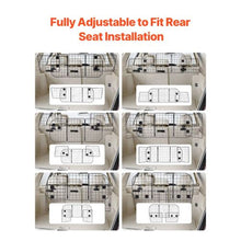 38 X16 Inch Metal Adjustable Vehicle Pet Barrier Universal-Fit Car Divider for Car SZJJZW02X