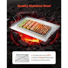 23x16 inch Stainless Steel Griddle for Camping Tailgating Party