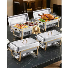 8 Qt  Chafing Dish Buffet Set HZ-433 (Pack of 4)