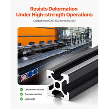 0.19 Inch T Slot Aluminum Extrusion Anodized Linear Rail 1000 mm 2020-100-10 ( Pack of 10)