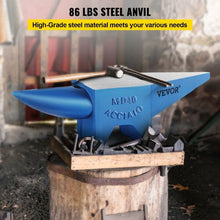 88 lbs  Single Horn Anvil Cast Steel for Bending and Shaping