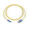 5 Meters Fiber Optic Jumper Standard LCUPC Duplex SM 2F Zipcord Riser Standard Yellow Jacket 045402R5120005M