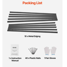 60 Inch Rust-Resistant Bendable for Yard Garden Metal Landscape Edging (Pack of 10)