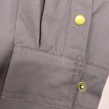 FR Work Shirts 8 oz 100% Cotton Flame Resistant Industrial Workwear Gray