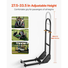 Golf Cart Rear Seat Grab Bar for Most Golf Carts with Metal Footplates MX24-111