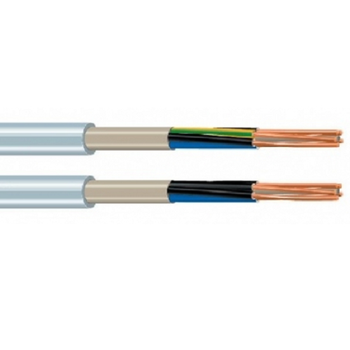 NYM-J/-O Eca Solid Bare Copper Unshielded PVC 300/500V Installation Cable