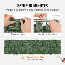 39" x 158" Dark Green Ivy Fence with Mesh Backing & Strengthened Joints – Artificial Greenery Privacy Screen Dark Green Backcloth JNF010 JNF010