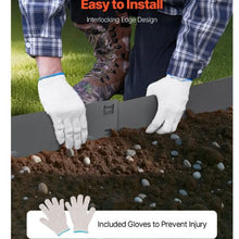39 x 3 Inch Dark Gray Rust-Resistant Garden Edging Border Steel Landscape Edging ZY-39X3-5Grey (Pack of 5)