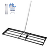 Lawn Leveling Rake 10x36in w/ 83.9