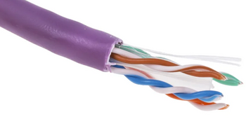 24 AWG Category 6 Riser U/UTP 1000FT Pink Cable 11102397