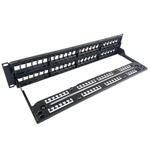 Unshielded 48 Port Unloaded Patch Panel Keystone S45-2048U (Pack of 4)