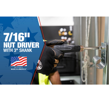 7/16"-3" USA Nut Driver Shank ND7/16-3US (Pack of 10)